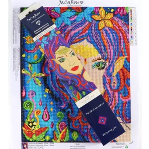 Fashion JaCaRou Puzzles Broderie de diamants RONDS - STELLA