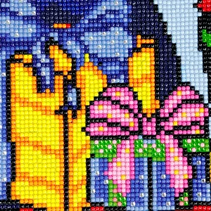 Best JaCaRou Puzzles Broderie de diamants RONDS - SOLDATS DE BOIS