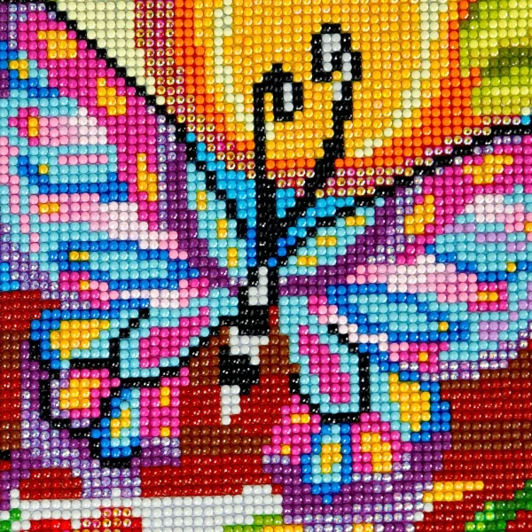 New JaCaRou Puzzles Broderie de diamants RONDS - UN AIR D'ÉTÉ