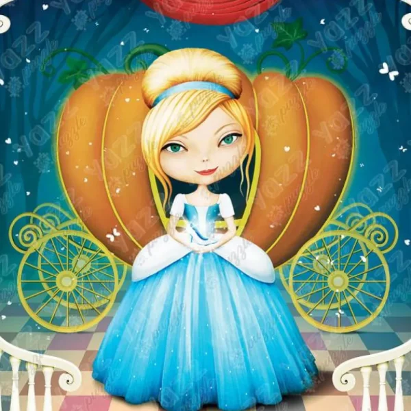 Fashion JaCaRou Puzzles Casse-tête - CINDERELLA - YA-3809