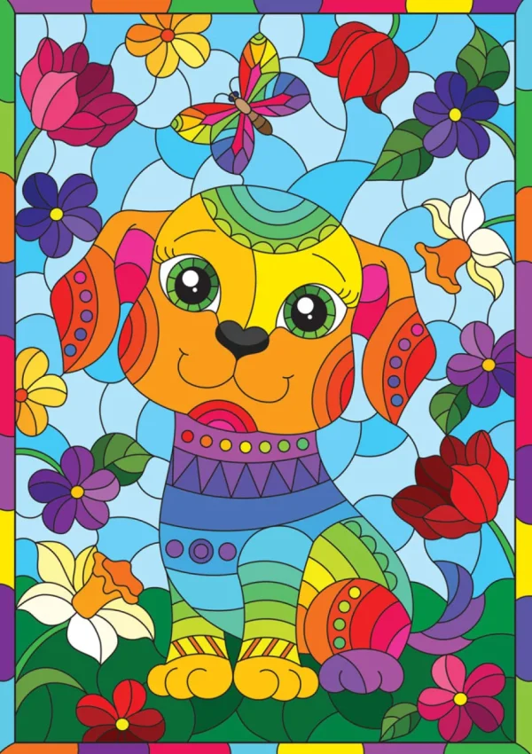 Clearance JaCaRou Puzzles Casse-tête - CUTE PUPPY - YA-3860