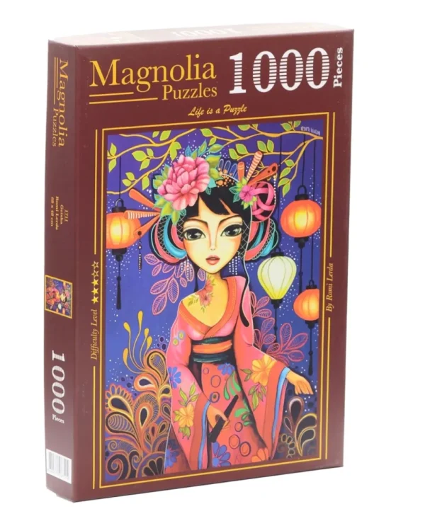 Hot JaCaRou Puzzles Casse-tête - GEISHA (Romi Lerda) - MA-1711