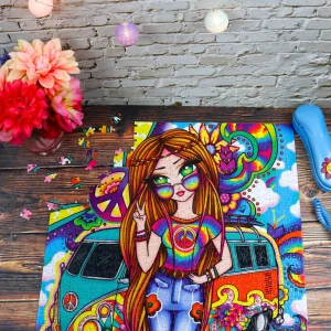 Outlet JaCaRou Puzzles Casse-tête - GROOVY GIRL