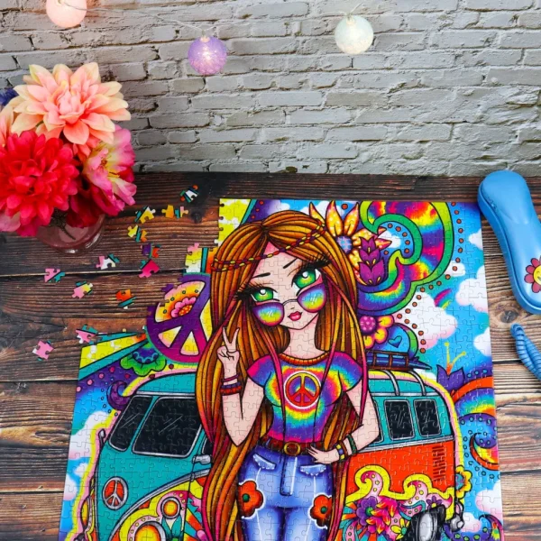Outlet JaCaRou Puzzles Casse-tête - GROOVY GIRL