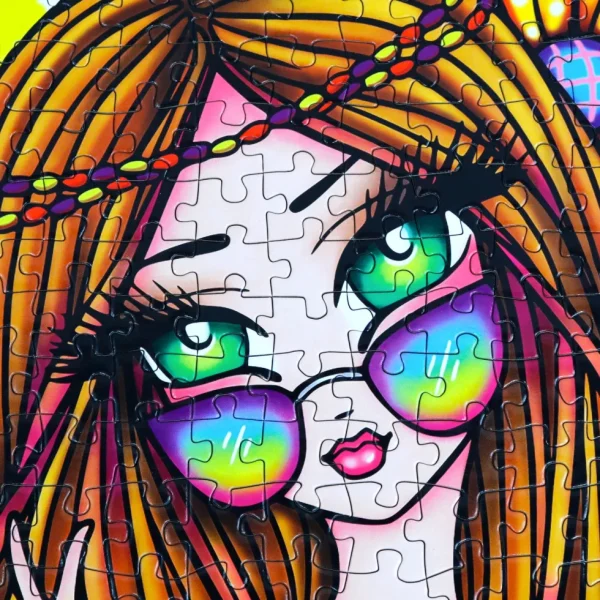 Outlet JaCaRou Puzzles Casse-tête - GROOVY GIRL