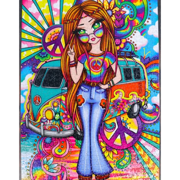 Outlet JaCaRou Puzzles Casse-tête - GROOVY GIRL