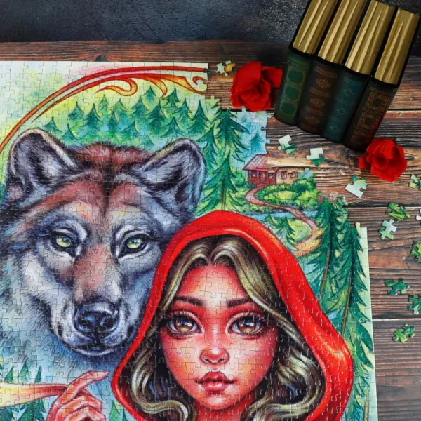Best JaCaRou Puzzles Casse-tête - LITTLE RED RIDING HOOD