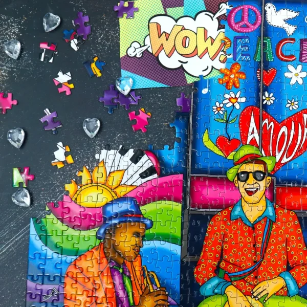 Online JaCaRou Puzzles Casse-tête - THE GENTLEMEN BAND