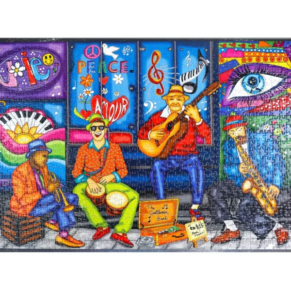 Online JaCaRou Puzzles Casse-tête - THE GENTLEMEN BAND