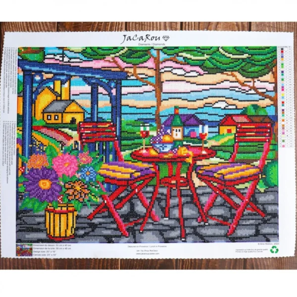 Discount JaCaRou Puzzles DÉJEUNER EN PROVENCE 50 x 40
