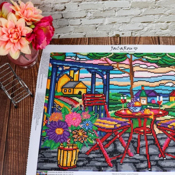 Discount JaCaRou Puzzles DÉJEUNER EN PROVENCE 50 x 40
