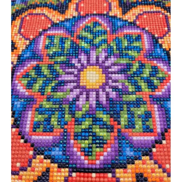 Fashion JaCaRou Puzzles MANDALA VIOLET 30 x 30