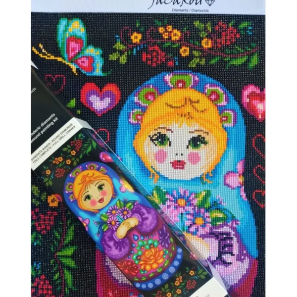 Fashion JaCaRou Puzzles MATRIOCHKA 50 cm x 70 cm