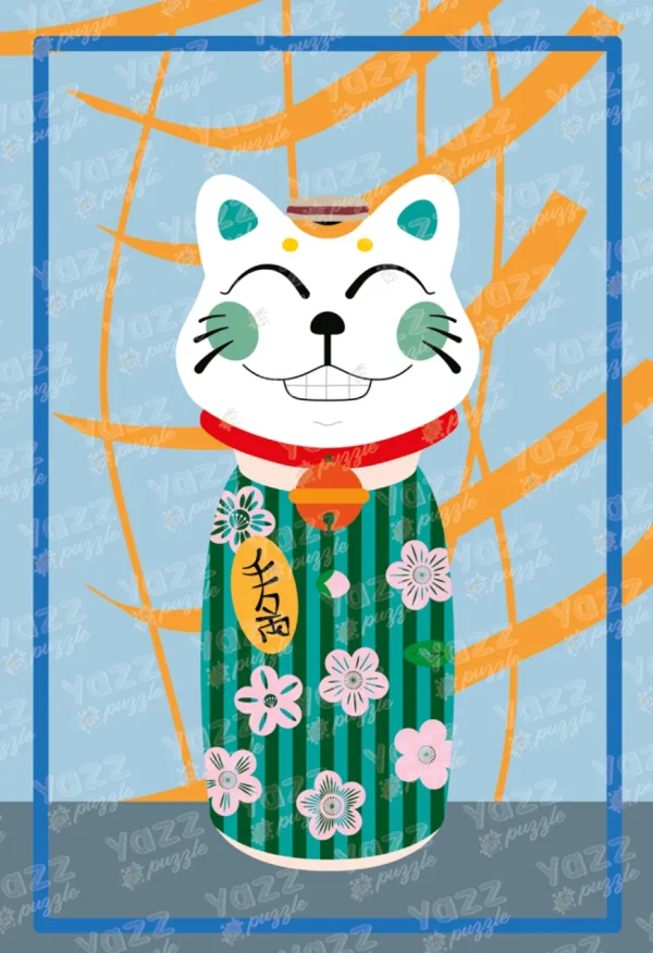 Clearance JaCaRou Puzzles Micro casse-tête - MANEKI KOKESHI VI- YA-M3906