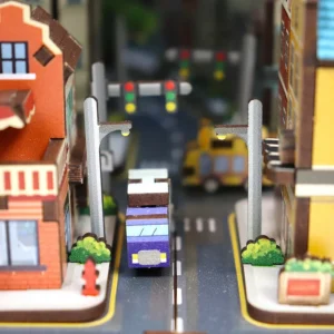 New JaCaRou Puzzles MINI-décor de bibliothèque - TRAVEL WITH THE WIND