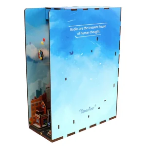 New JaCaRou Puzzles MINI-décor de bibliothèque - TRAVEL WITH THE WIND