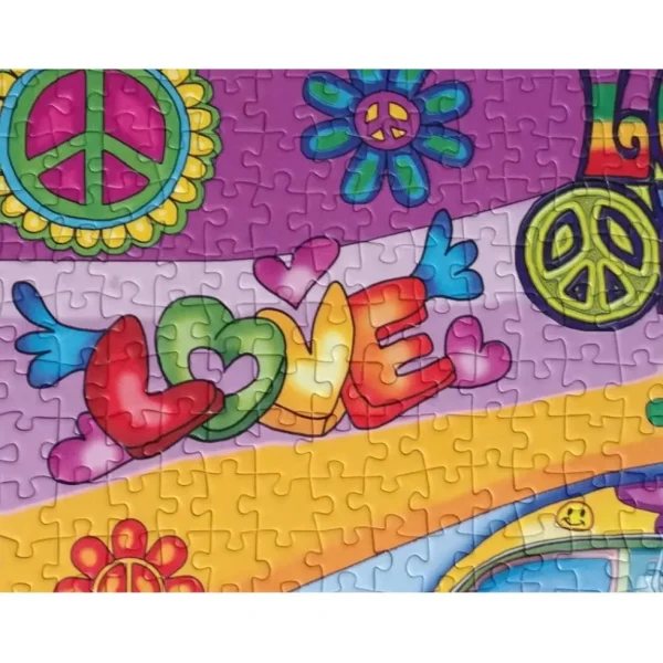 Discount JaCaRou Puzzles PEACE AND LOVE 1000 pces