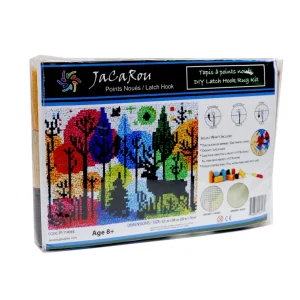 Outlet JaCaRou Puzzles Points noués - Petit tapis - CERF
