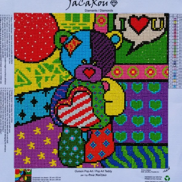 Sale JaCaRou Puzzles POP ART 30 x 30