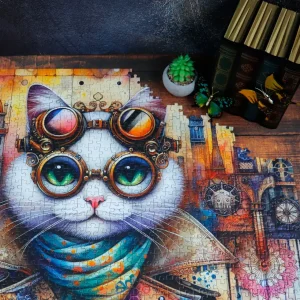 Clearance JaCaRou Puzzles PURRFECT URBANITY 1000 pces