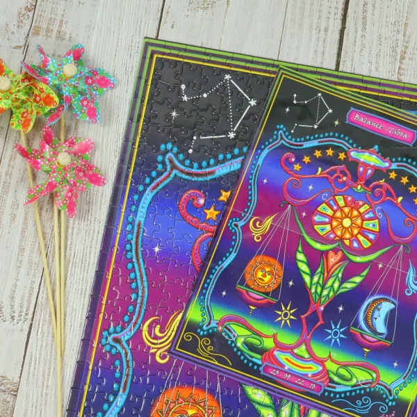 Fashion JaCaRou Puzzles ZODIAQUE : SIGNES D'AIR 3 x 500 pces