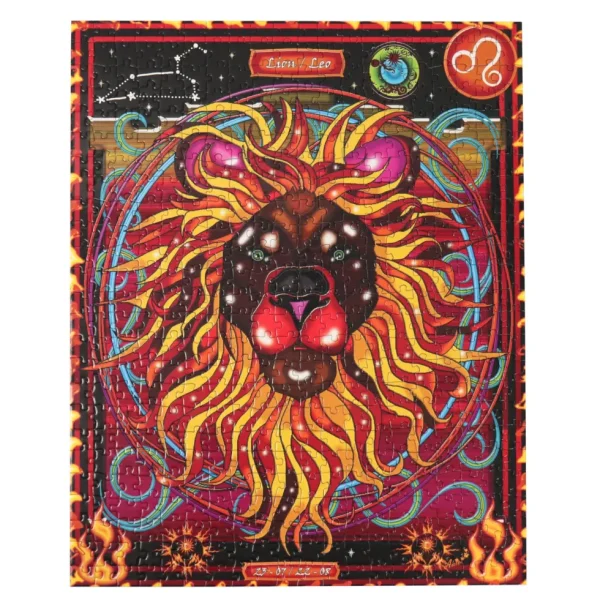 Sale JaCaRou Puzzles ZODIAQUE : SIGNES DE FEU 3 x 500 pces
