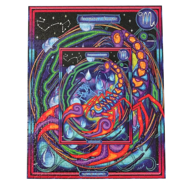 New JaCaRou Puzzles ZODIAQUE : SIGNES D'EAU 3 x 500 pces